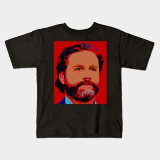 zach galifianakis Kids T-Shirt